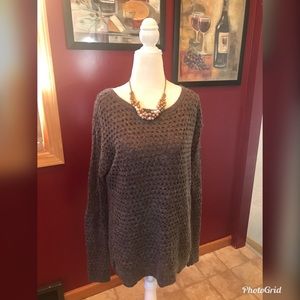 Outback Red Grey Lightweight Sweater